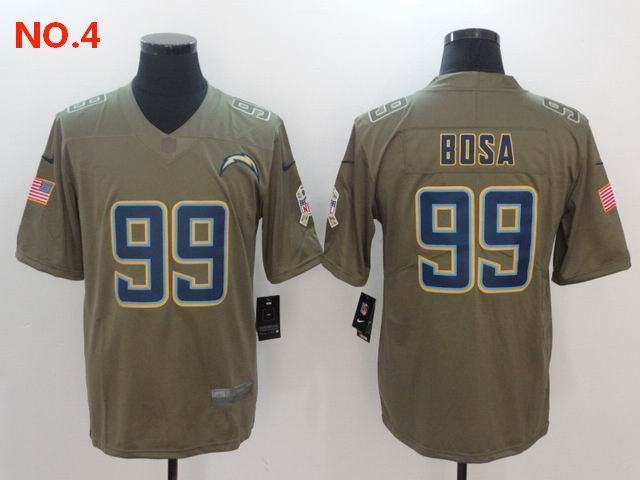 Men's Los Angeles Chargers #99 Joey Bosa Jersey NO.4;